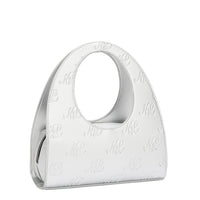 EMBOSSED NL CURVE  HANDBAG