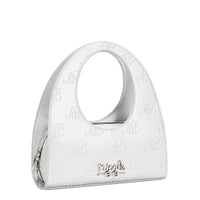 EMBOSSED NL CURVE  HANDBAG