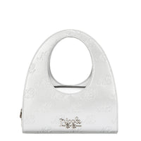EMBOSSED NL CURVE  HANDBAG