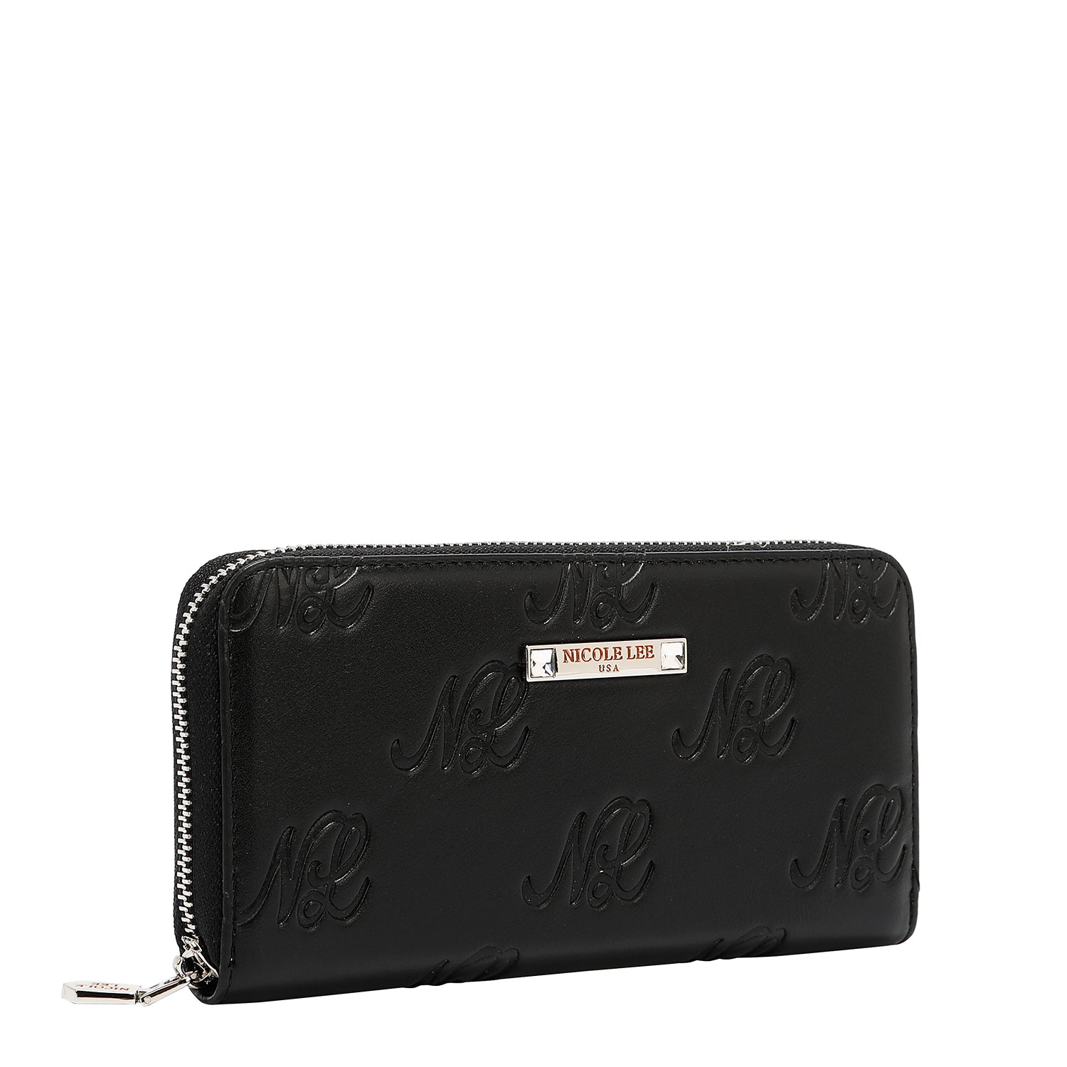 EMBOSSED NL CURVE WALLET