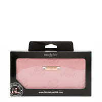 EMBOSSED NL CURVE WALLET