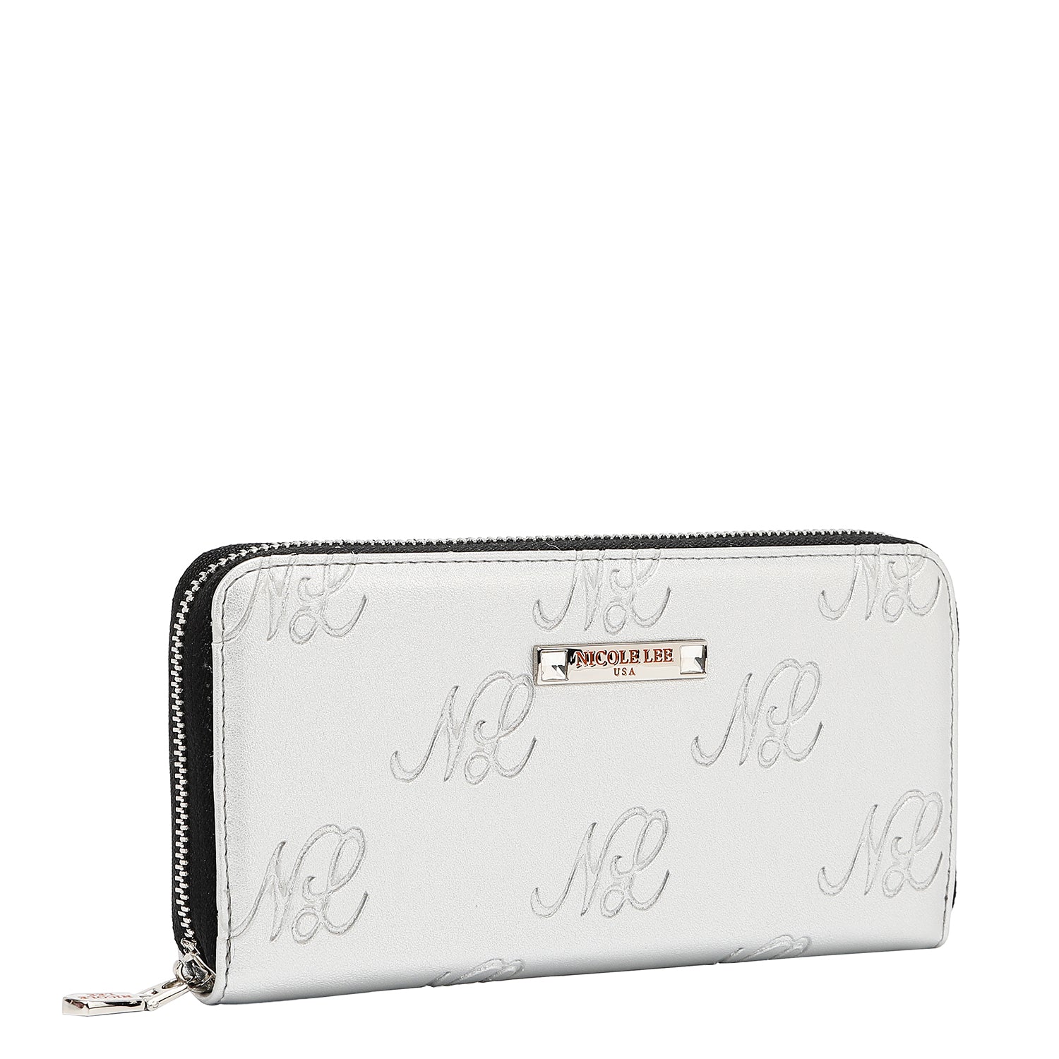 EMBOSSED NL CURVE WALLET