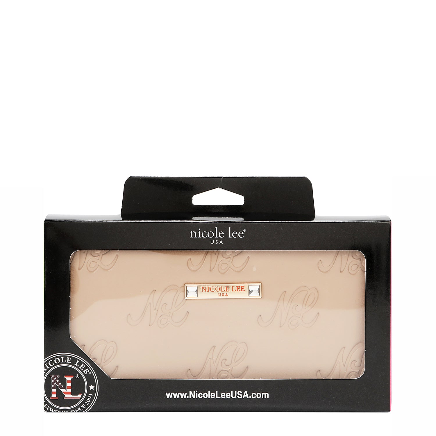 EMBOSSED NL CURVE WALLET