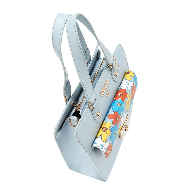 FLORAL POP TOTE BAG