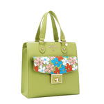 FLORAL POP TOTE BAG