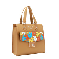 FLORAL POP TOTE BAG