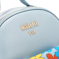 FLORAL POP FLAP BACKPACK