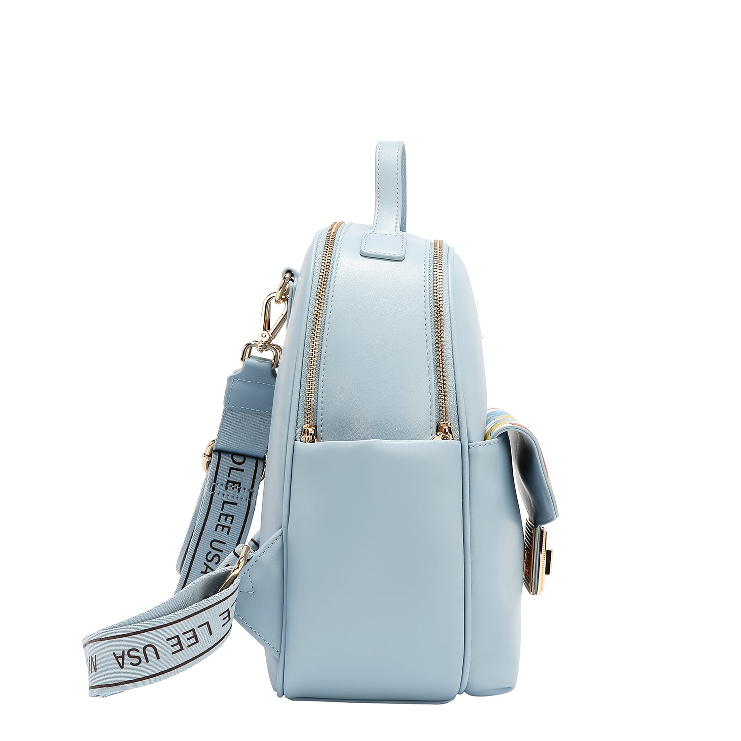 FLORAL POP FLAP BACKPACK