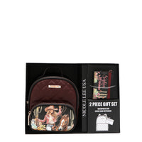 2 PIECE GIFT SET (Mini Backpack + Card Holder)