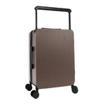 20" RIBBED CARRY-ON SUITCASE