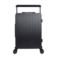 20" RIBBED CARRY-ON SUITCASE