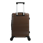 20" STRIPE CARRY-ON SUITCASE