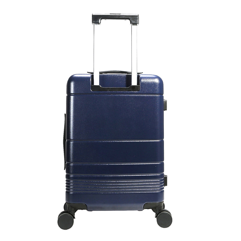 20" STRIPE CARRY-ON SUITCASE