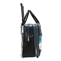 SQUARE ROLLING TRAVEL TOTE