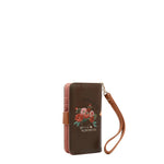 NL SIGNATURE PHONE CASE AND WALLET WRISTLET