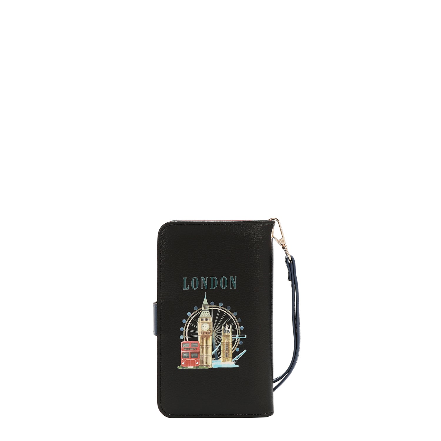 NL SIGNATURE PHONE CASE AND WALLET WRISTLET