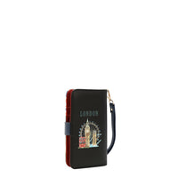 NL SIGNATURE PHONE CASE AND WALLET WRISTLET