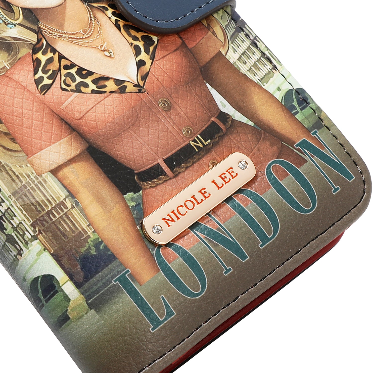 NL SIGNATURE PHONE CASE AND WALLET WRISTLET