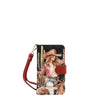 NL SIGNATURE PHONE CASE AND WALLET WRISTLET