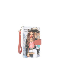 NL SIGNATURE PHONE CASE AND WALLET WRISTLET