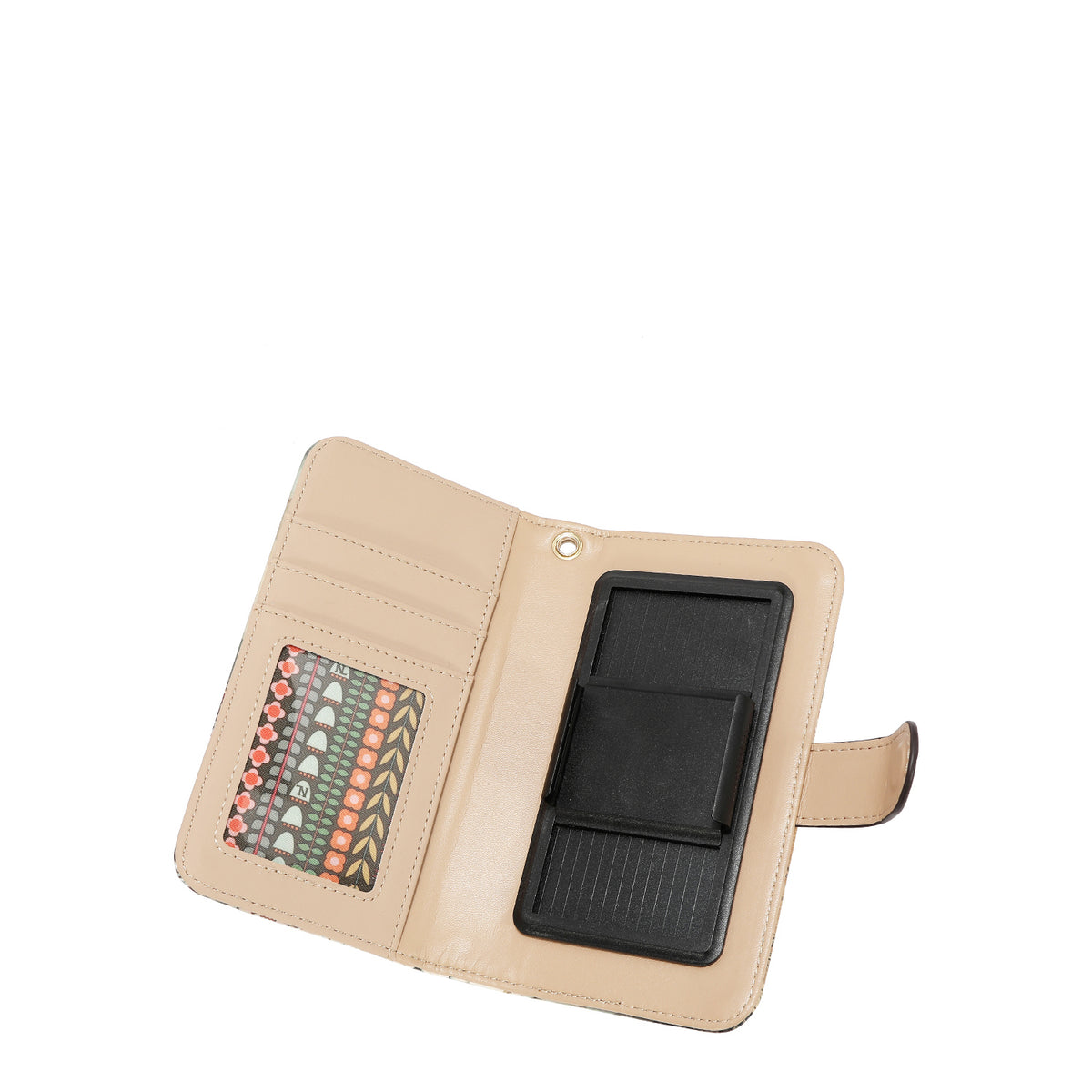 NL SIGNATURE PHONE CASE AND WALLET WRISTLET