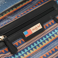 BOSQUE DE AMOR DENIM BOSTON BAG