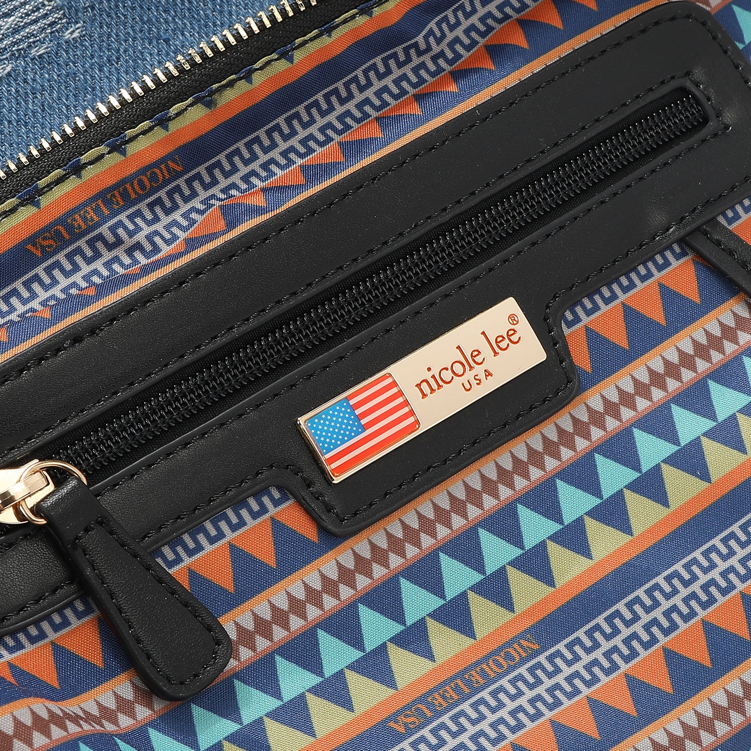 BOSQUE DE AMOR DENIM CROSSBODY