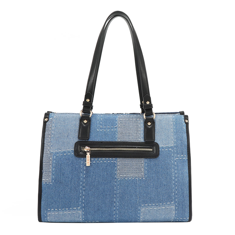 BOSQUE DE AMOR DENIM TOTE BAG