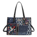 BOSQUE DE AMOR DENIM TOTE BAG