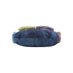 COLOR BLOCK DENIM CROSSBODY