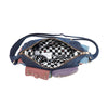 COLOR BLOCK DENIM CROSSBODY