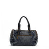 WASHED DENIM MINI HANDBAG