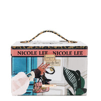 LARGE RHINESTONE JEWELRY BOX