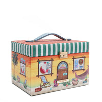 LARGE RHINESTONE JEWELRY BOX