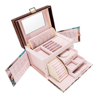 LARGE RHINESTONE JEWELRY BOX