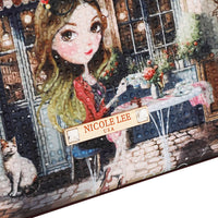 LARGE RHINESTONE JEWELRY BOX