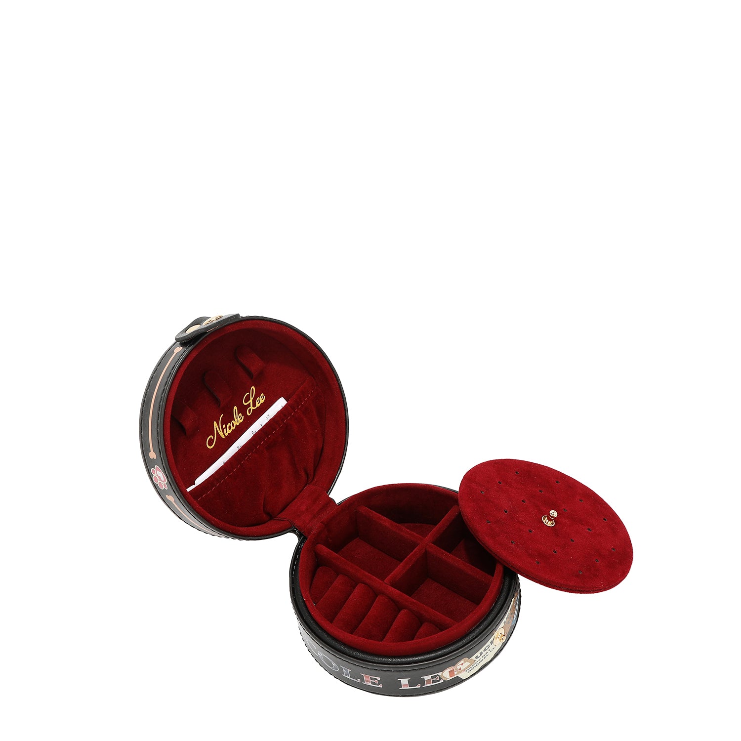 ROUND JEWELRY CASE
