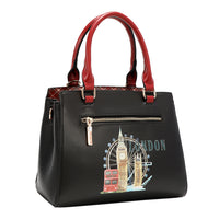 LONDON EYE SATCHEL BAG