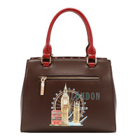 LONDON EYE SATCHEL BAG
