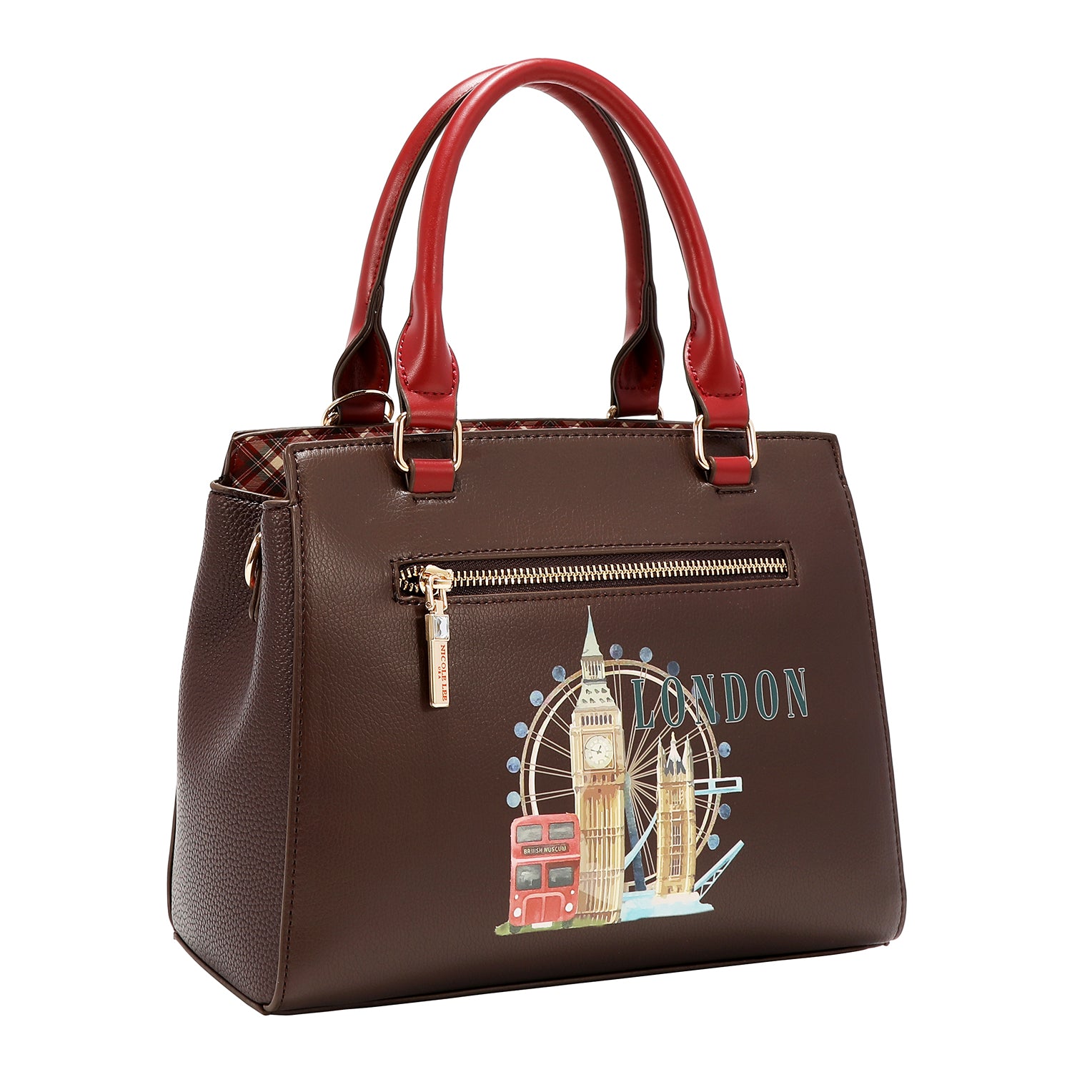 LONDON EYE SATCHEL BAG