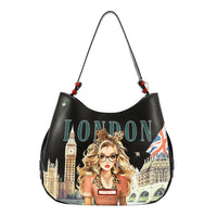 LONDON EYE  HOBO BAG
