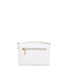 OUR GRACIE CROSSBODY BACK ZIP POCHET MADE WITH VEGAN LEATHER EXTERIOR.