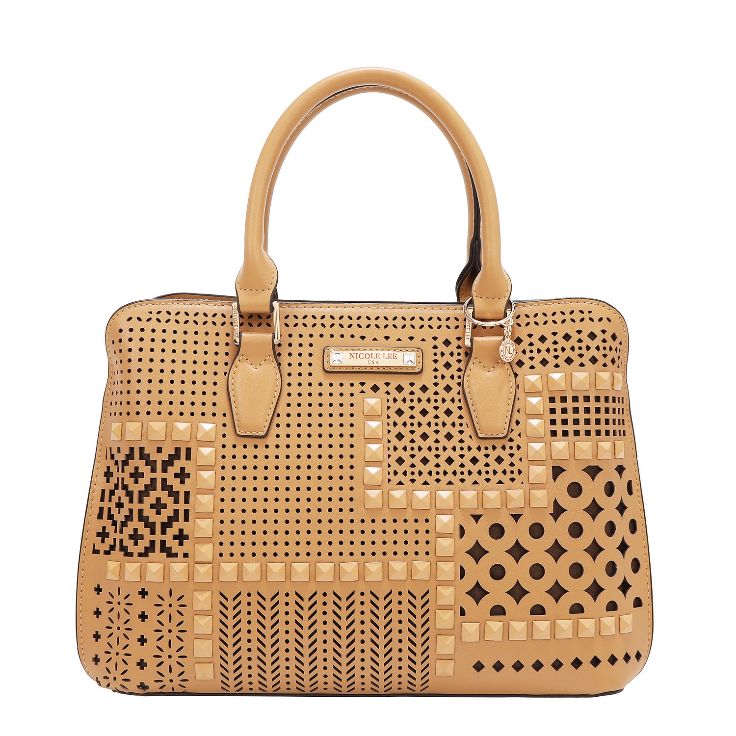 GEOMETRIC CUTOUT DOME BAG