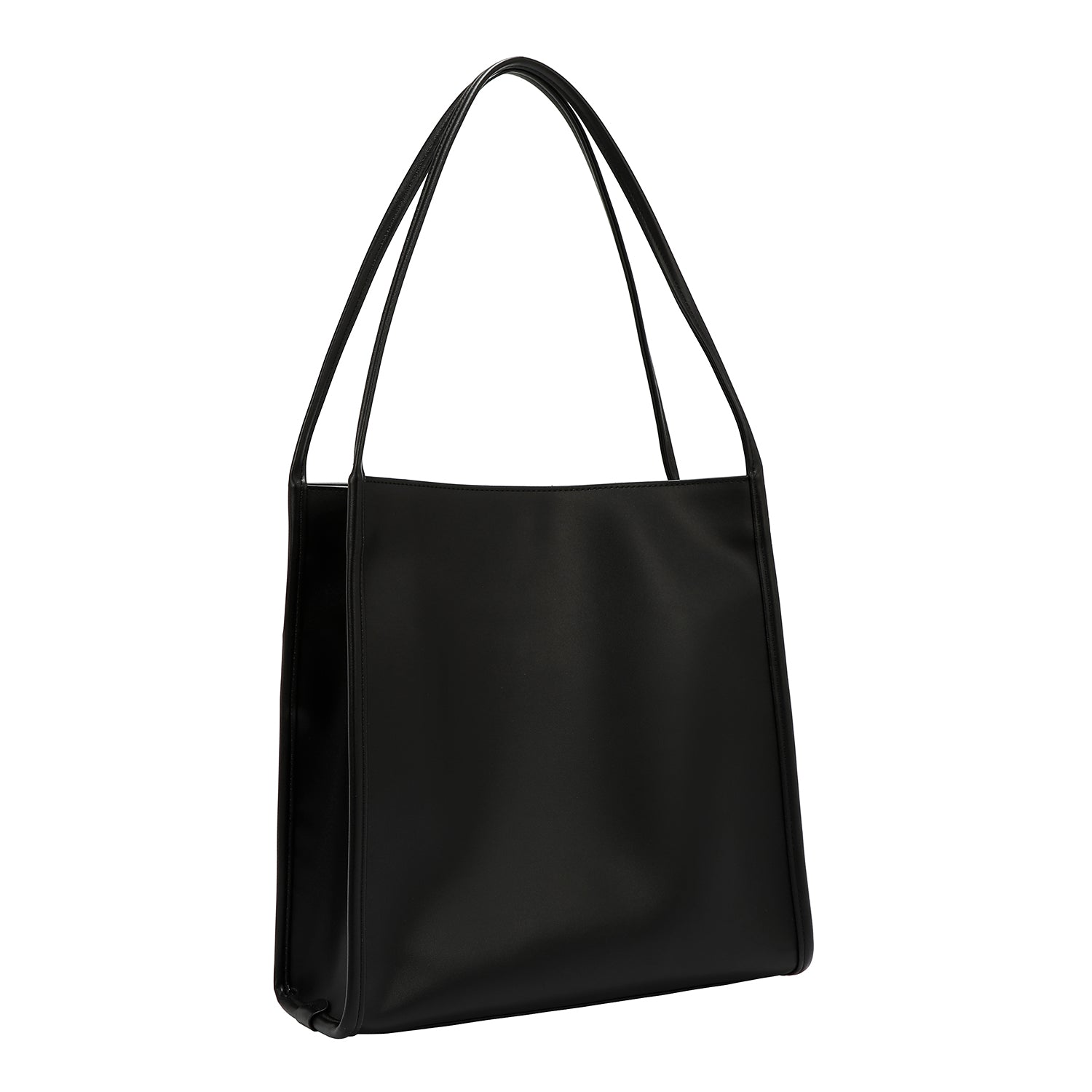 GEOMETRIC CUTOUT 2 PIECE TOTE BAG