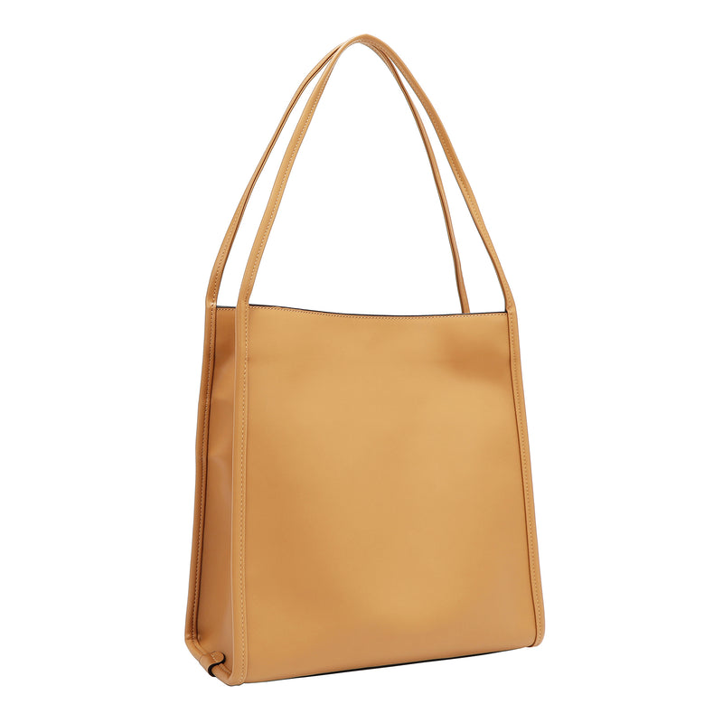 GEOMETRIC CUTOUT 2 PIECE TOTE BAG