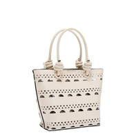 SILVER POP STUD 2 PC BUCKET BAG