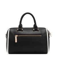 NICOLE MONOGRAM BOSTON BAG