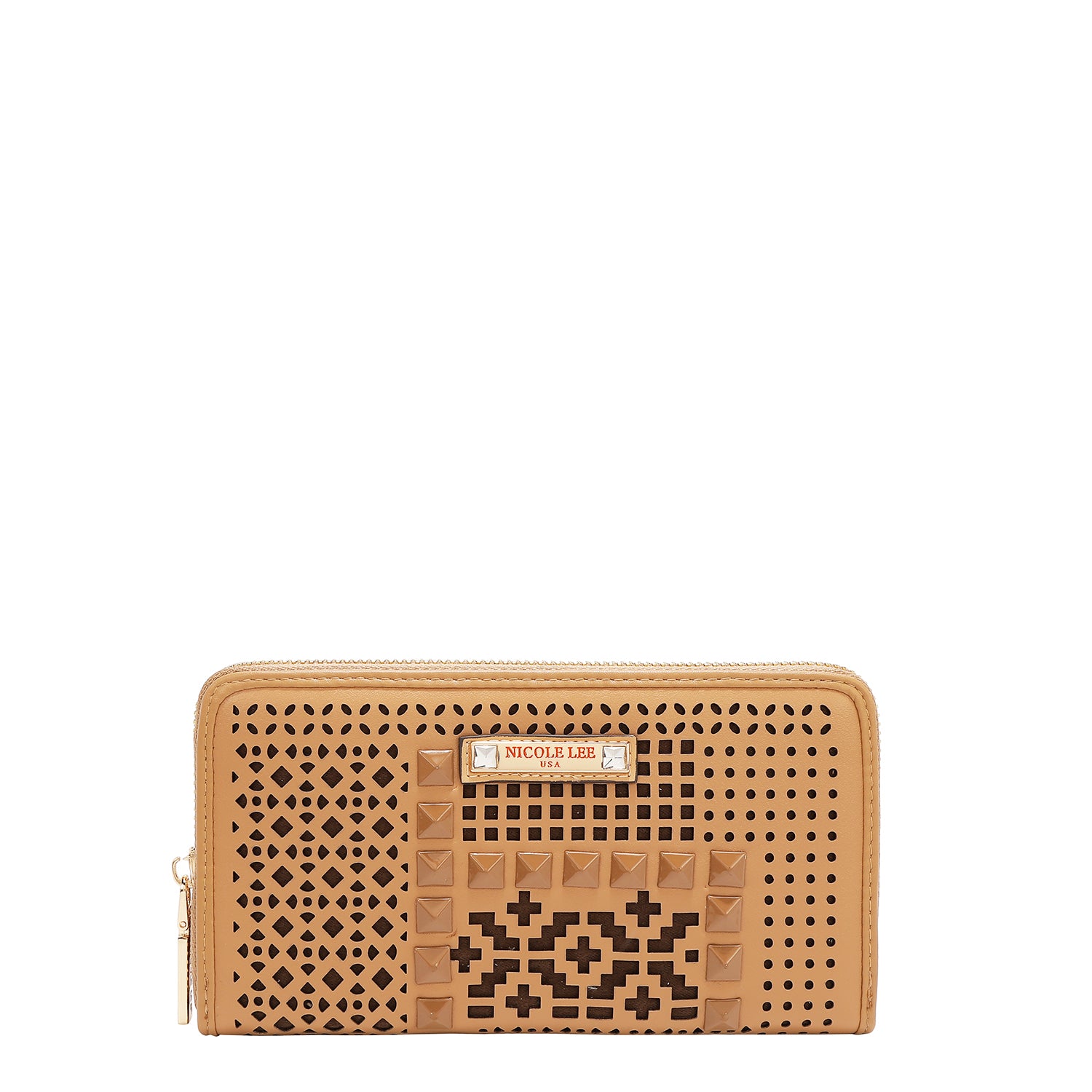 GEOMETRIC CUTOUT WALLET