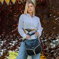 NICOLE MONOGRAM SHOULDER BAG