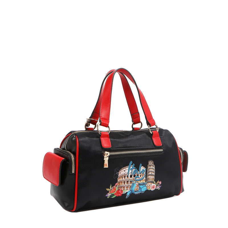 MARTHA TRAVELS ITALY WIDE HANDBAG